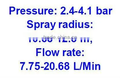 1/2"Full Circle Agriculture Irrigation Brass Impact Sprinklers photo-3