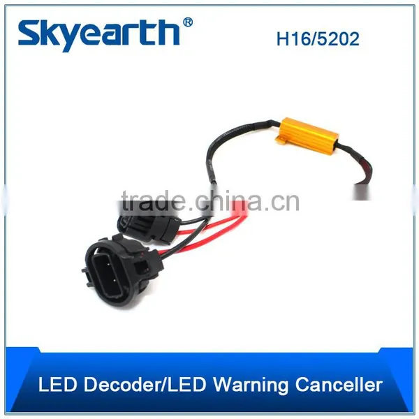 Led Error Canceller 50w 8ohm Led Warning Canceller Car Modification Parts H16/5202 photo-3