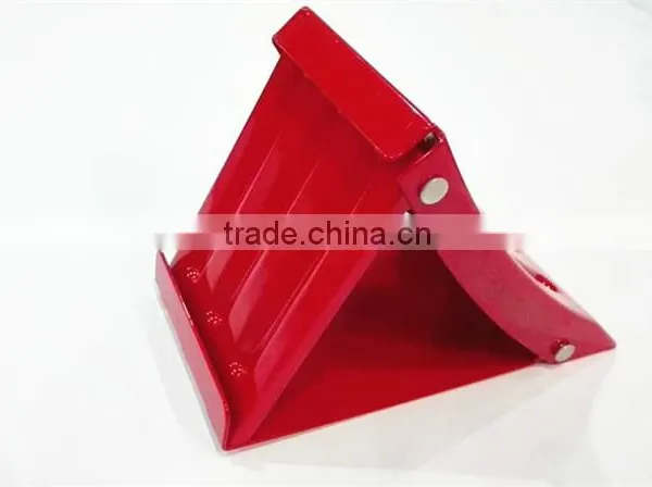 High Quality Safety Car Steel Wheel Chock Slop Stopper Safety Catch Limited Slip