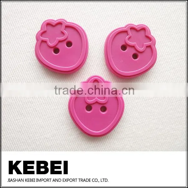 Wholesale Custom Eyelets Button Colored Fruit Shape Button photo-2