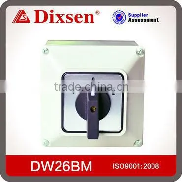 DW26BM CAM Switch With Plastic Enclosure (IP65)