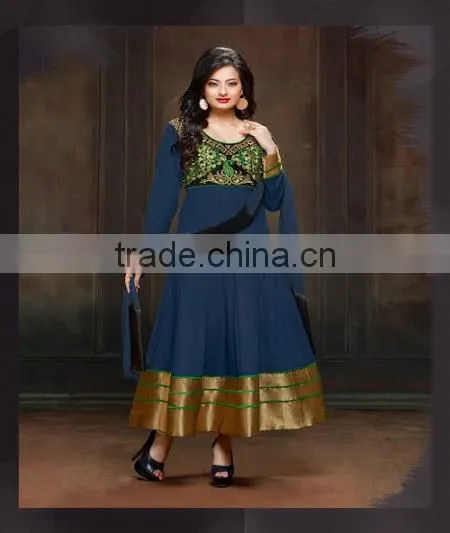 EXCLUSIVELY COTTON ANARKALI SUIT photo-4