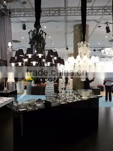 Various Classical European Cooper/Glass/Wooden Crystal Chandelier Light Table Lamp Floor Lamp for Hotel Project photo-6