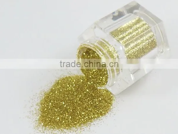 PET 0.2mm Aureate Solvent Resistance UV Resistance Glitter Powder