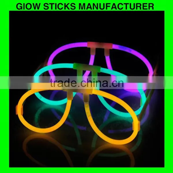 Mini Glow Stick Light Glow Eyeglasses in Plastic Tube , Glow Stick Glasses