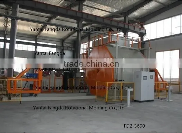 FD2-3600 Shuttle Machine / Rotational Molding Machine