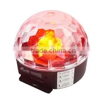 2015 Newest Pro Colorful RGBWYP 6PCS 3W Mini LED Crystal Ball Light for Stage Lighting photo-5