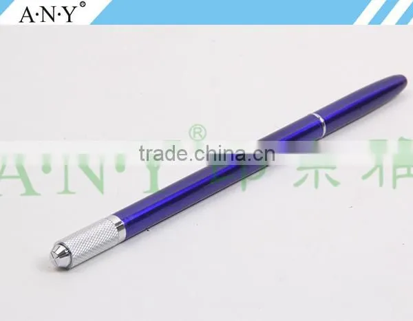 ANY Metal Handle Permanent Makeup Eyebrow Embroidery Manual Tattoo Eyebrow Pen photo-2