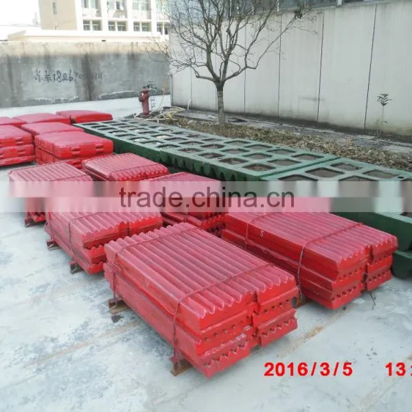 JAW CRUSHER PARTS FIXED AND MOVABLE JAW PLATE photo-3