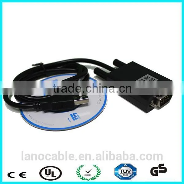 Usb to Serial 9pin Db9 Rs232 Adapter Cable