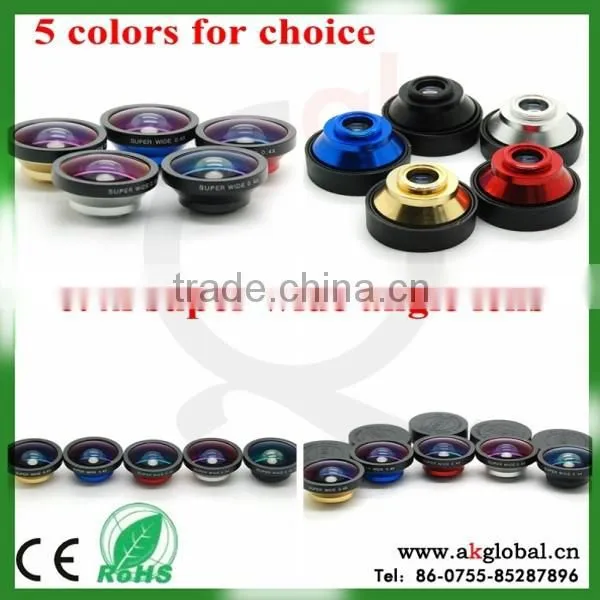 High Quality Universal Clip-on 0.4x Super Wide Angle Mobile Phone Lens Camera Kit Lente Para Celular for IPhone Samsung HTC photo-3