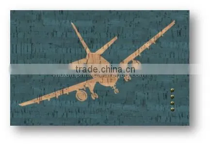 Hot Sale Printed Airplane Cork Board photo-2