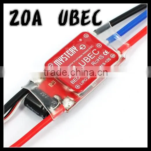 Mystery Topspeed 20A UBEC Brushless ESC Programable Speed Control ESC
