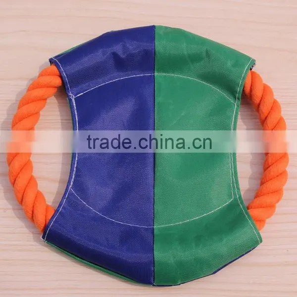 Cotton Rope Pet Frisbee/pet Frisbee Toy photo-2