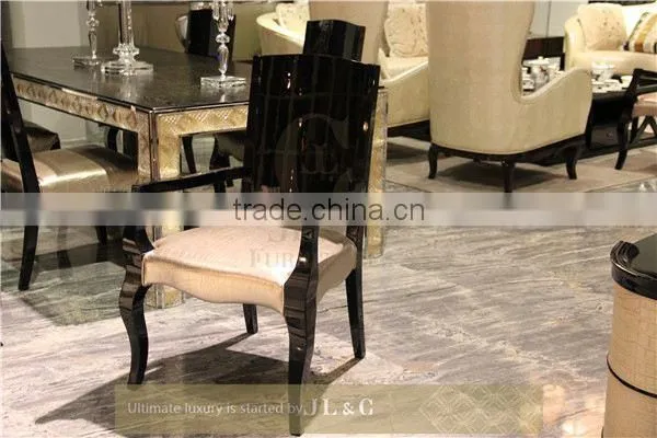 JT14-02 High Quality Modern Mdf Dining Table With Glass Top Designs From JLC Furniture photo-5
