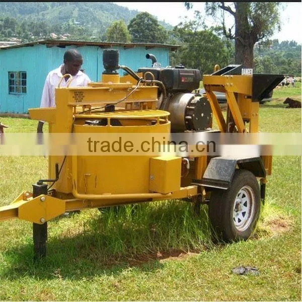HR1-20 Small Construction Equipment for Clay Mobile Hydraform Interlocking Brick Making Machine Price photo-6