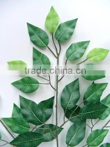 Wholesale Artificial Foliage H24.5" Green Artificial Ficus Leaves photo-3