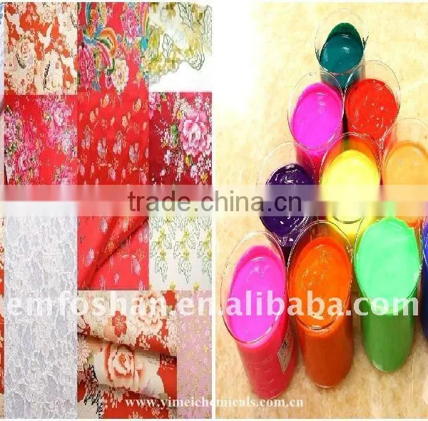 Water Pigment Paste for Textile Pigment Printing (YIMEI )