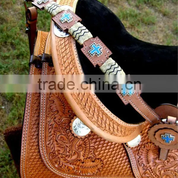 New Horse Western Pleasure Saddle Premium Quality 5475 photo-3