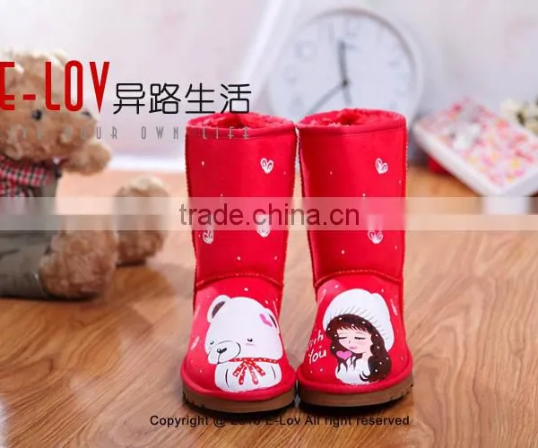 2015 Hot Sales High Quality and Cheap Women Winter High Boots photo-3