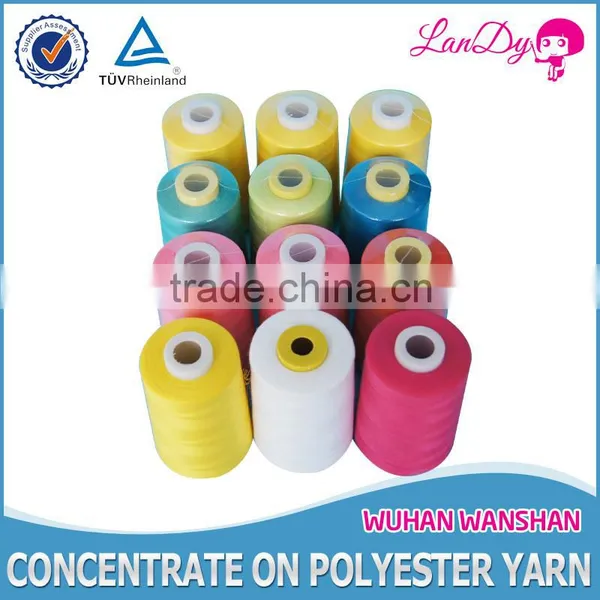 100% Spun Polyester Polyester Ring Spun Thread photo-6