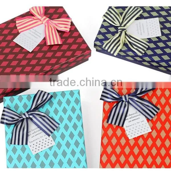 Multiple Choices Paper Gift Box Scarf Box photo-4