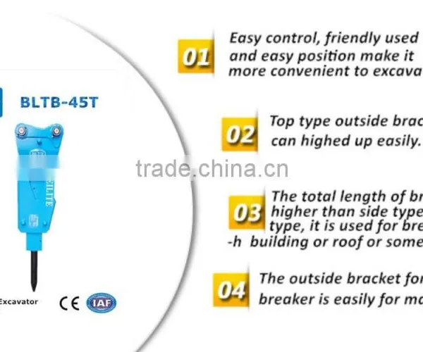 CE Standard BLTB45 Top Type Hydraulic Breaker photo-2