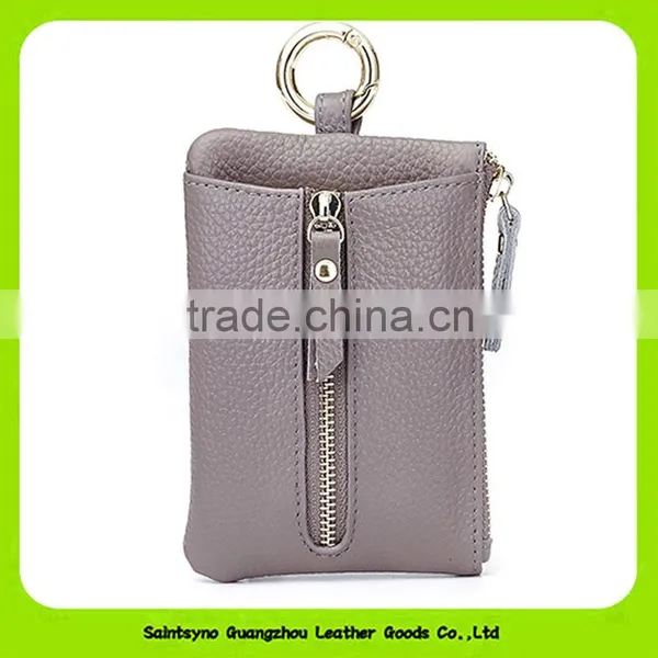 16666 Eco-friendly Cute Key Holder Leather Key Ring Holder for Lady photo-4