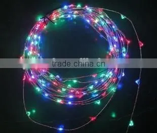 Shenzhen Factory Indoor IP65 Waterproof Multi Color Led Copper Wire String Light photo-6