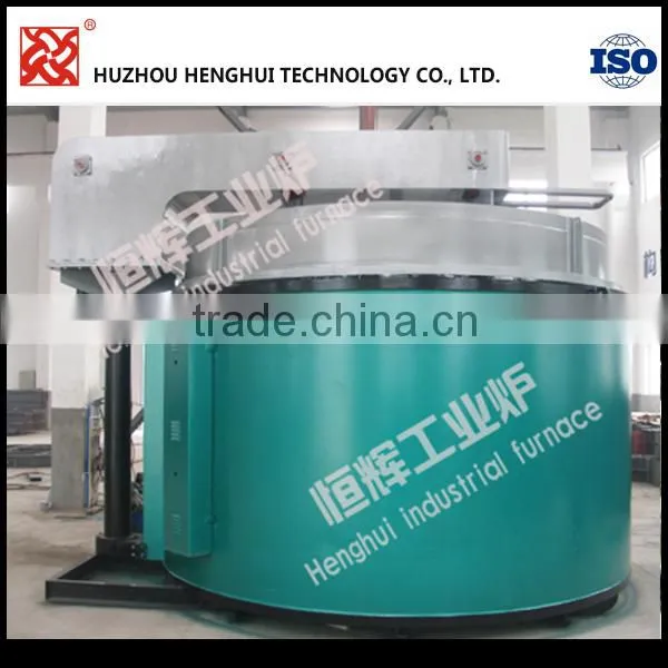 280KW Well Type Heat Treatment Continuous Tempering Furnace for Mechanical Parts