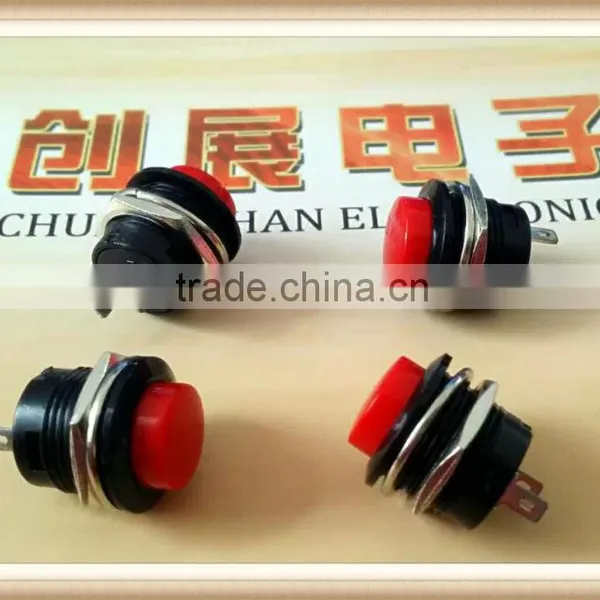 Chzjcz/Red Light Illuminated 2 Position ON-OFF SPST Round Boat Rocker Switch photo-5