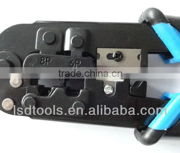 Hand Tools RJ45 RJ11/RJ12 RJ10 Wire Cable Crimper Crimp PC Network Tool,4P,6P,8P,LT-N5684R photo-2