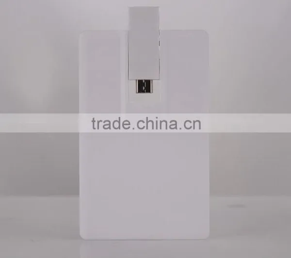 China Card OTG Usb,factory Price Business Card OTG Usb Flash Drive With Dual Usb, 2015 Credit Card OTG Usb Flash Drive photo-2