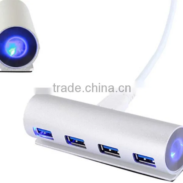 Usb 3.0 Hub Driver 7 Ports With On/Off Switch + AC Power Adapter For Desktop Laptop photo-2