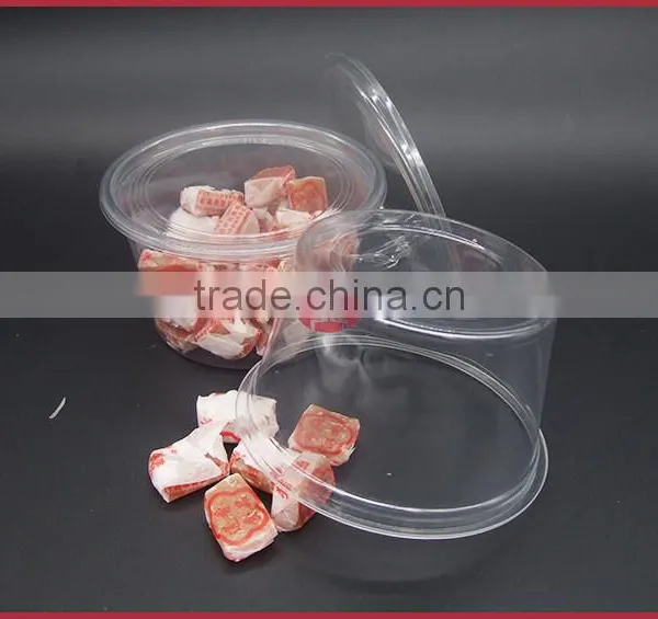 PET Products Disposable Plastic Food Container for Chocolate and Candy,transparent 500ml photo-3
