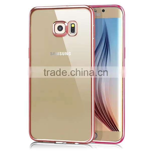 Free Samples Clear Case Cover for Samsung Galaxy s6 Edge Plus Soft Tpu Case photo-5