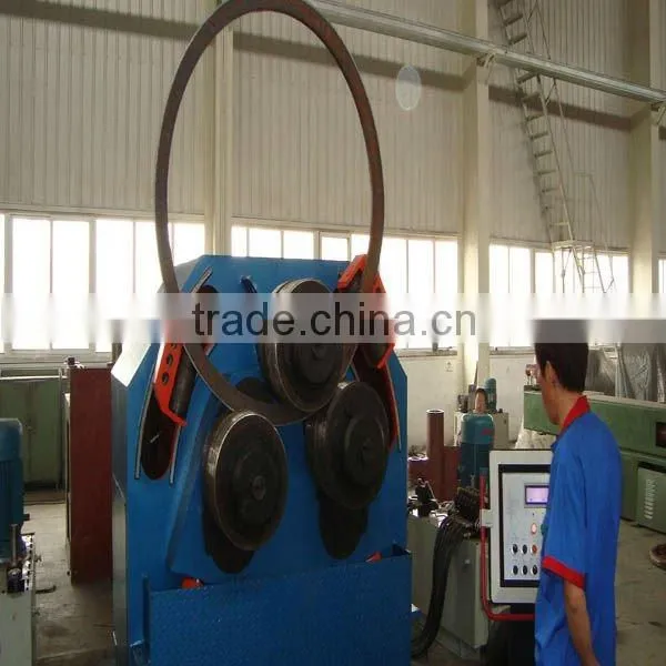 China New Condition Hydraulic Steel Flange Rolling Machine