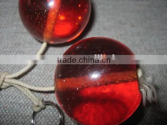 Wholesale Novelty Gift Toy Light Clacker Ball With Handle photo-5