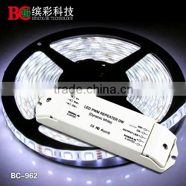 DC5V-24V 2 Channel High Power Led RGB Amplifier Led Power Repeater photo-2