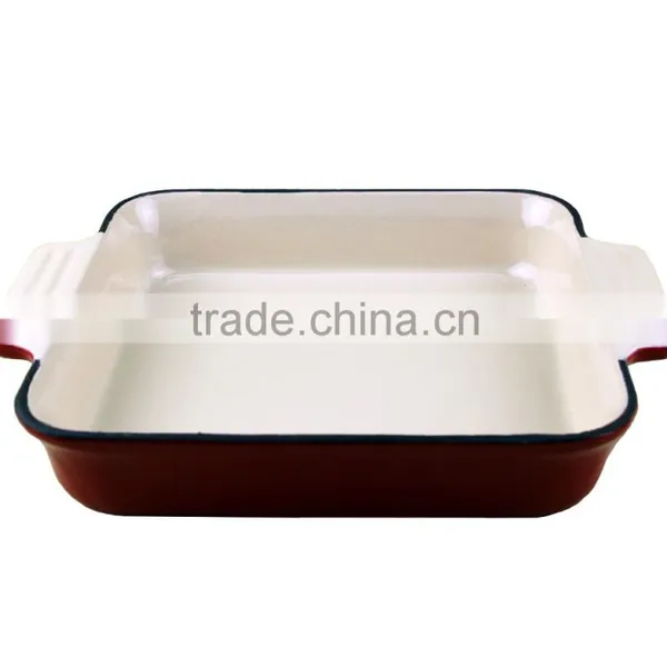 Cast Iron Enamel Roasting Pan photo-2
