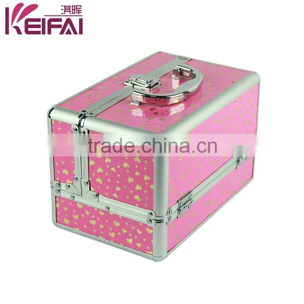 Factory Price New Design Multi-Functional Custom Logo Pvc Cheap Makeup Vanity Cases photo-3