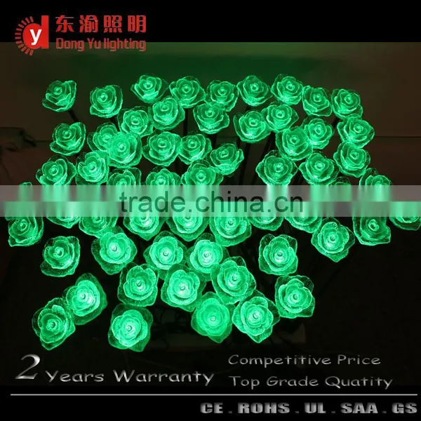Waterproof Color Changing Rose Flower Party Garden Lawn LED Christmas Light photo-4