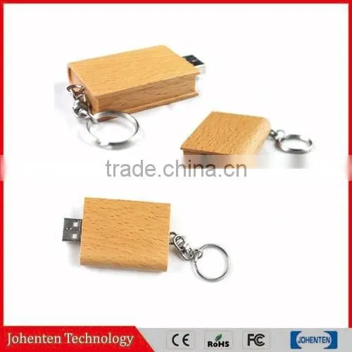 Customized Logo Engraved Wood Usb Flash Drive photo-5