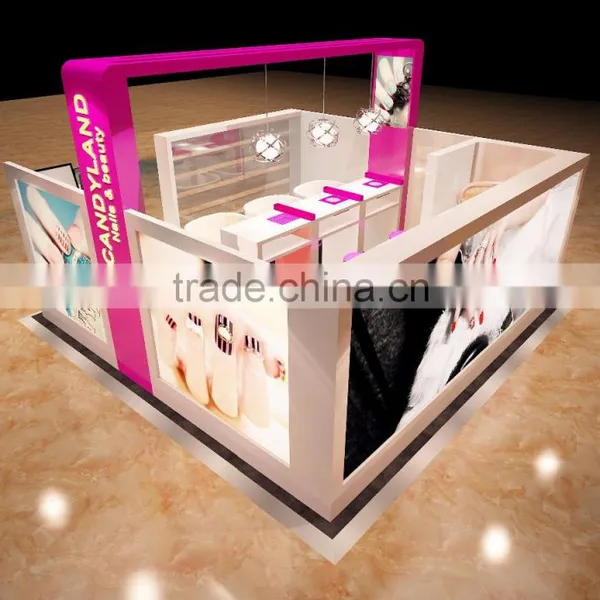 2015 modern manicure table nail salon furniture and pedicure chairs
