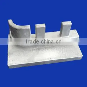 Customized Clear Anodized Surface Finish Aluminum Die Casting LED Lamp