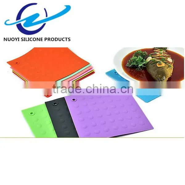 Square Silicone Coaster Dinner Table Placemat Drink Coasters Silicone Mat Cup Coaster photo-6