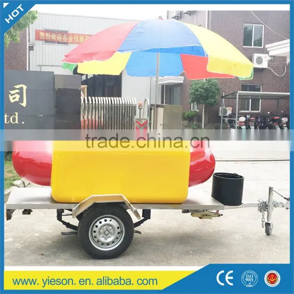 YS-RG220 Best Selling Mobile Food Trailer/fast Food Trailer/cheap Cart photo-2