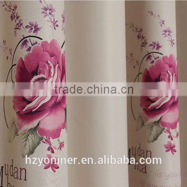 2015 Hot Sale Printed Designed No. 37 Window Curtains, Made- up Black Out Fabric in Home or Hotel photo-2