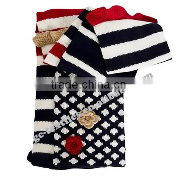 Wholesale China Manufacture Supplier Cashmere Hot New Product for 2015 Fashion Uae Poncho Knit Scarf and Hat Winter Set photo-4