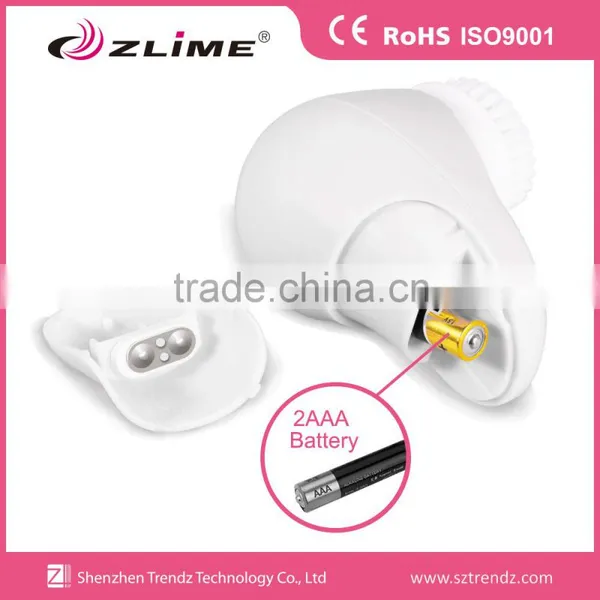 Battery Operated 5 in 1 Facial Cleansing Brush With Pumice Stone Callus Remover Function photo-4